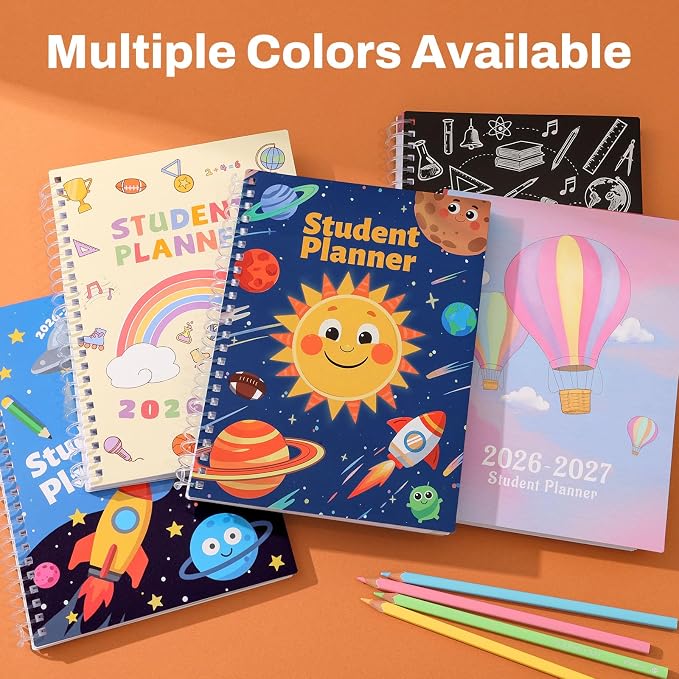 SUNEE Elementary Student Planner 2026-2027, Dated Academic Year Jul. 2026 - Image 7