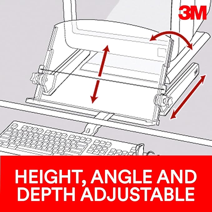3M Adjustable Document Copy Holder, In-line - Image 5