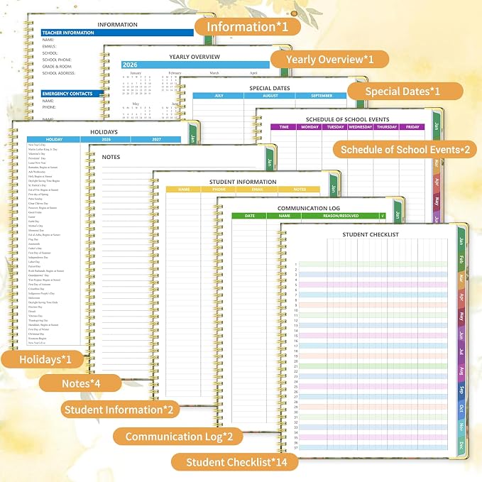 Teacher Planner 2026-2027 Academic Year, Jul.2026 - Image 3