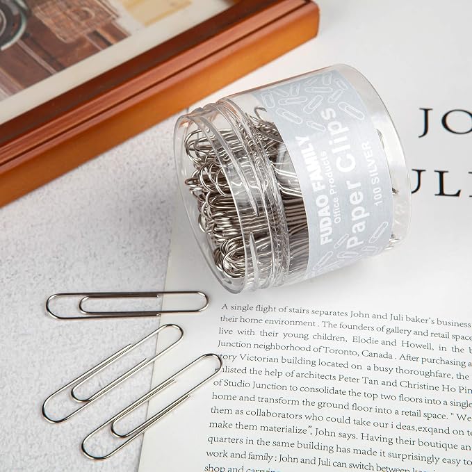 Jumbo Paper Clips, 2 Inch Paper Clip - Image 6