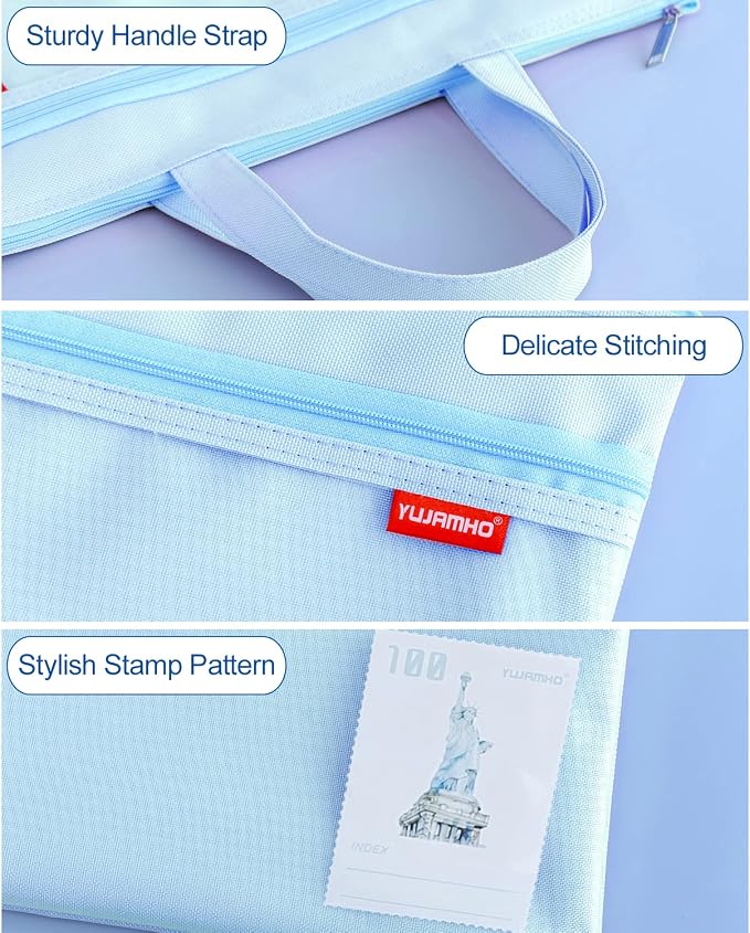 Desktop Calculator and Mesh Zipper Waterproof Pouch Bundle, 12-Digit Battery - Image 7