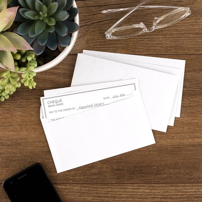 Mead #6-3/4 Envelopes, 3-5/8" x 6-1/2", Security Printed Lining - Image 2