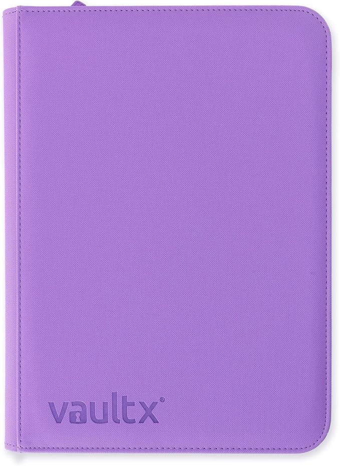 Vault X 4 Pocket Zip Binder, 160 Cards, Exo-Tec Material, 20 Side-Loading Pages - Image 5