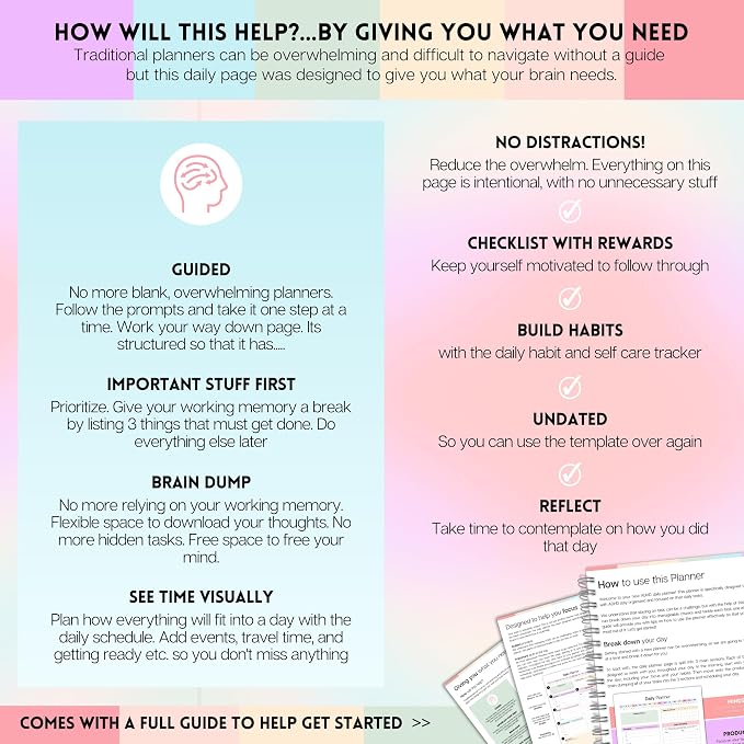 ADHD Daily Planner for Neurodivergent Adults - Image 7