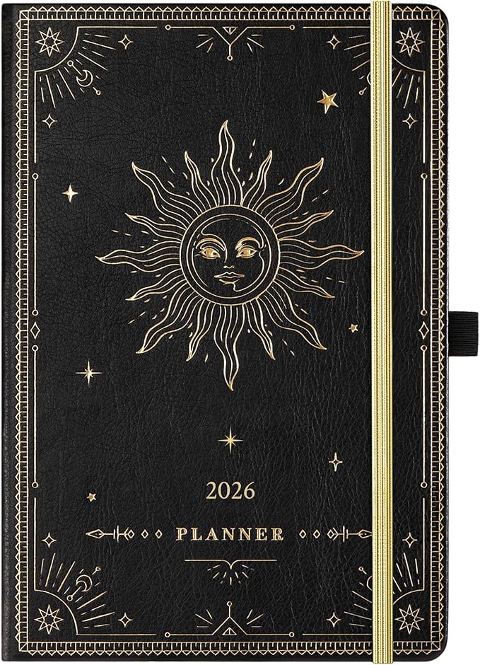 2026 Planner - Weekly Planner 2026, Jan. 2026 - Dec. 2026, 5.75" x 8.25" by Artfan