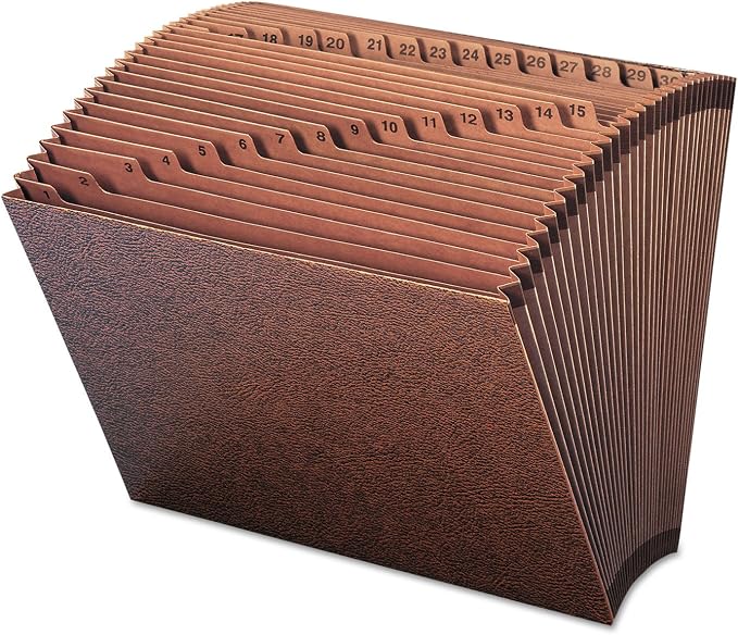 Smead TUFF Expanding File, 31 Pockets, Letter Size by SMEAD