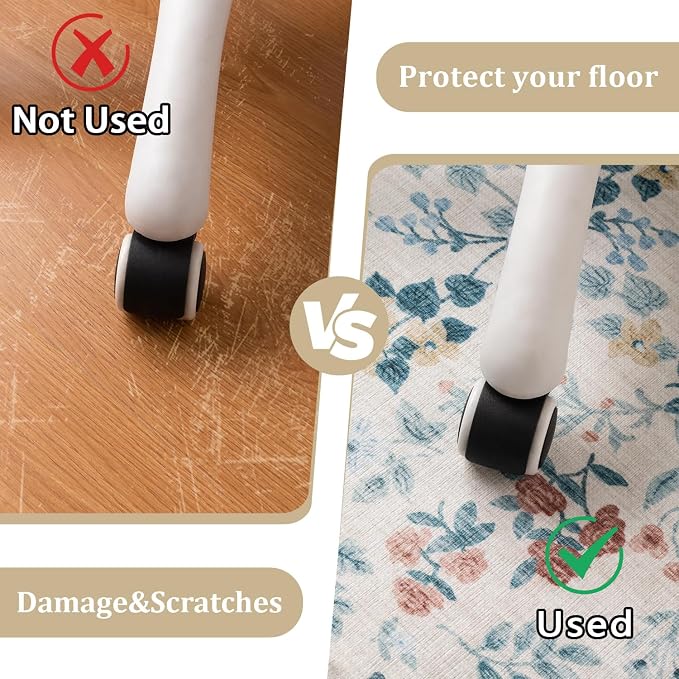 chakme Office Chair Mat for Hardwood Floor, Machine Wash - Image 4