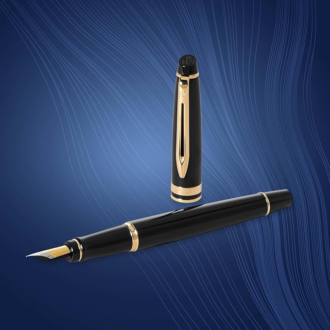 Waterman Expert Fountain Pen, Gloss Black - Image 5