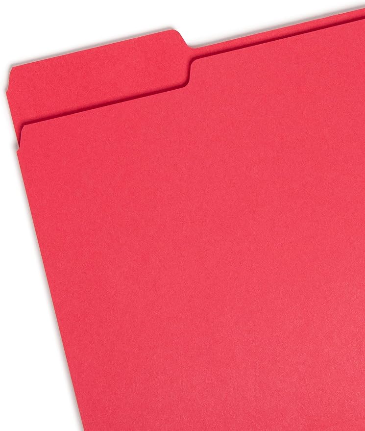 Smead File Folder, 1/3-Cut Tab, Letter Size, Value Filing Products, 100 per Box - Image 2