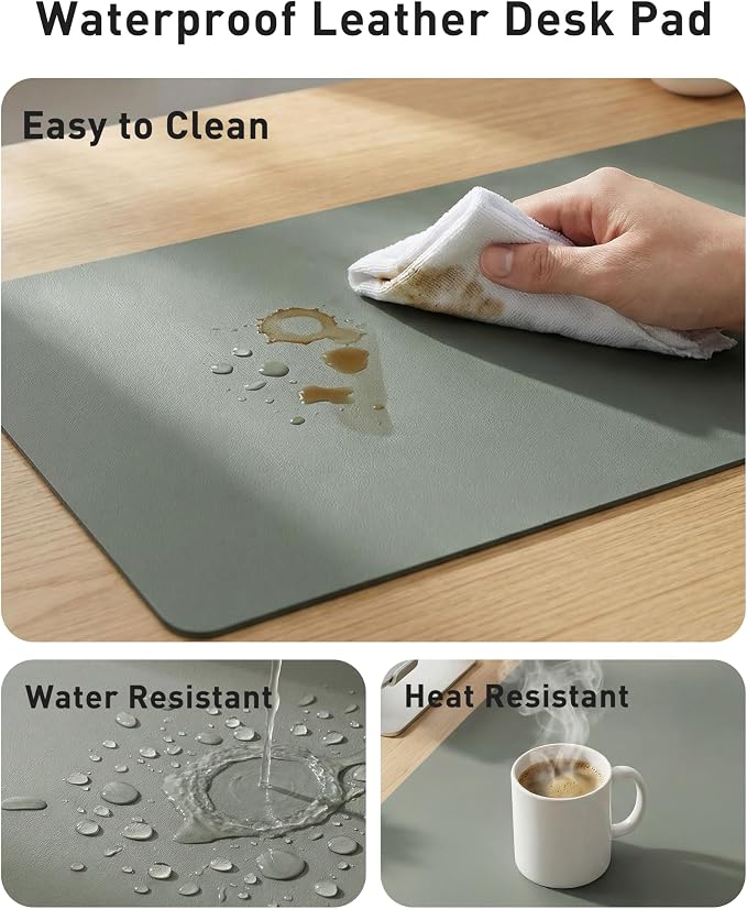 Aothia Faux Leather Desk Mat - Image 7