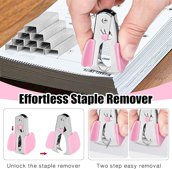 Stapler 25 Sheet Capacity with 1000 Staples and Staple Remover - Image 7