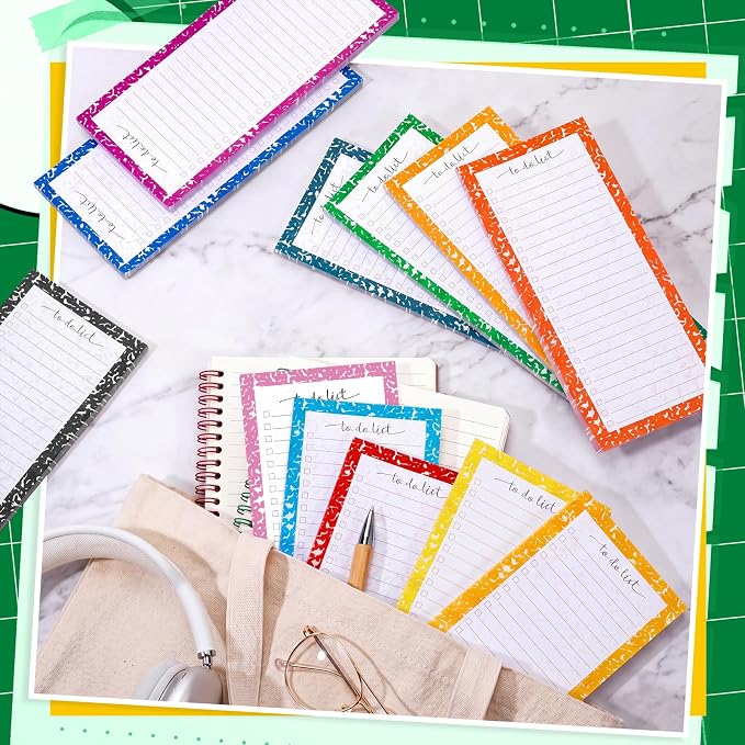 Censen 10 Pack 500 Sheets to Do List Notes Daily Checklist Notepad - Image 4