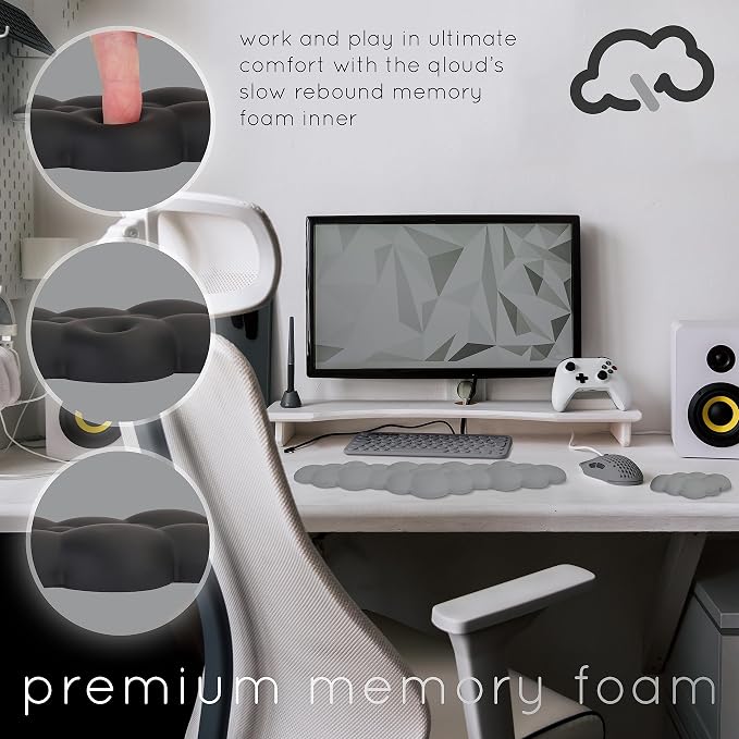Cloud Keyboard Wrist Rest – Create-ables Qloud Cloud Wrist Rest - Image 5