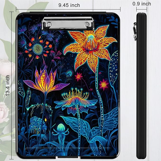 Artistic Orange Blossom A4 Clipboard - Image 4