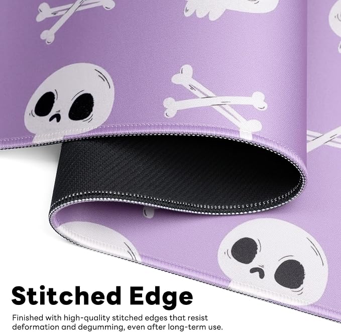 Desk Mat, Big Desk Pad, 31.5x11.8 Inches Extended Big Gaming Mouse Pad - Image 4