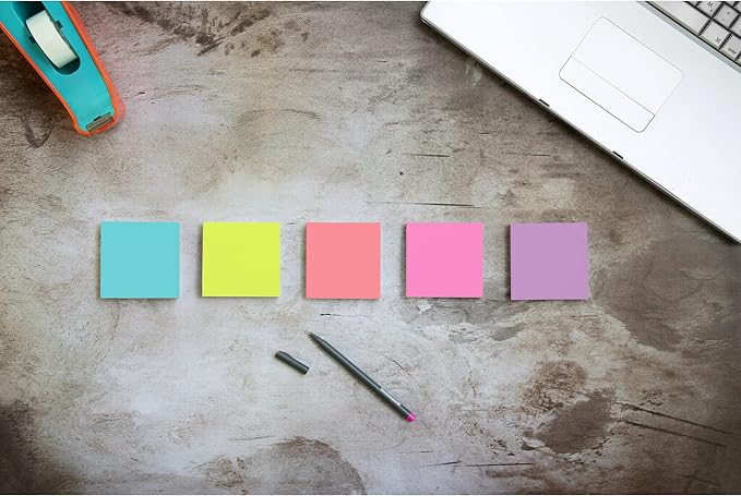Post-it® Super Sticky Notes, 3 in. x 3 in., Supernova Neons Collection - Image 14