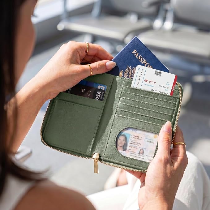 Beautiful Passport Holder And Travel Wallet - Image 9