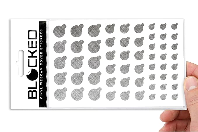 Rigid Series - 2X Thicker | The Original Vinyl Webcam Cover Stickers | by MyCamShield