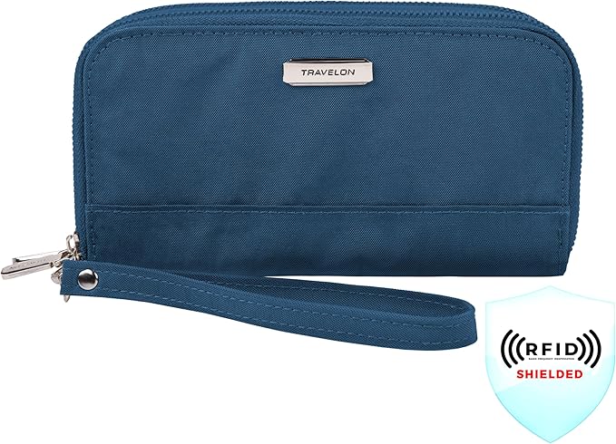 Travelon RFID Blocking Double Zip Wallet - Image 2