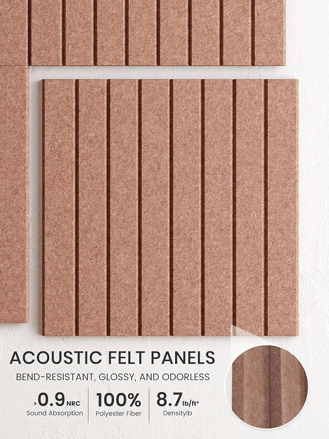 Bumusty Large Cork Board Alternative-36 x 24" Felt Bulletin Board Tiles - Image 3