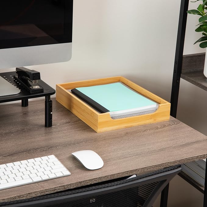 Mind Reader Paper Tray, Desktop Organizer, File Storage, 10.25"L x 12.5"W x - Image 2