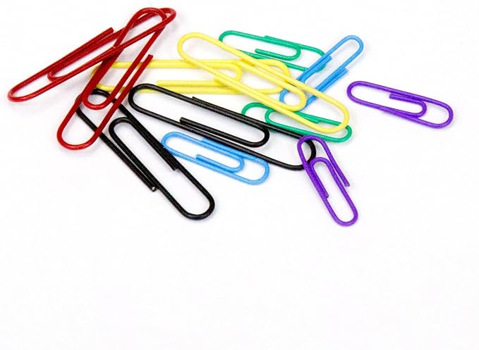 U Brands Paper Clips, Medium 1-1/8-Inch and Large 2-Inch Sizes, 450-Count - Image 2