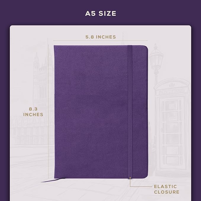 BEECHMORE BOOKS Premium Lined Leather Journal - Image 4