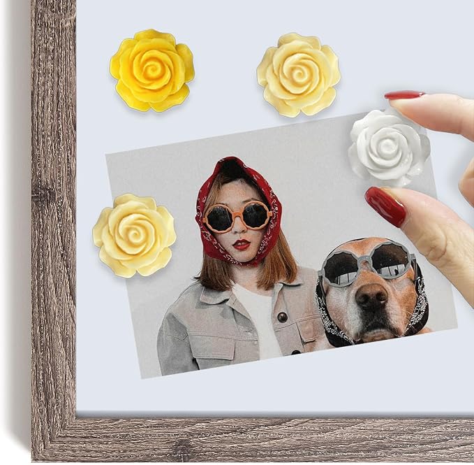 15 pcs - Cute Flower Magnet - Image 4