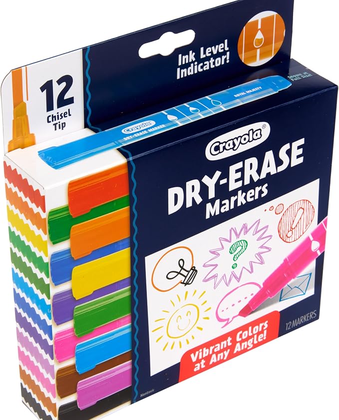 Crayola Take Note Dry Erase Markers - Image 3