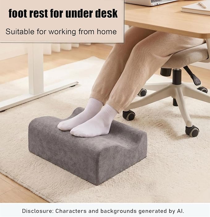 Work Foot Rest Under Desk, Comfort Foot Rest - Image 2