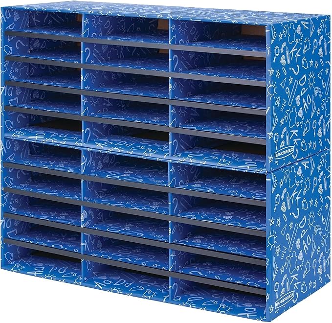 Bankers Box Classroom 30 Compartment Mail Sorter - Image 3