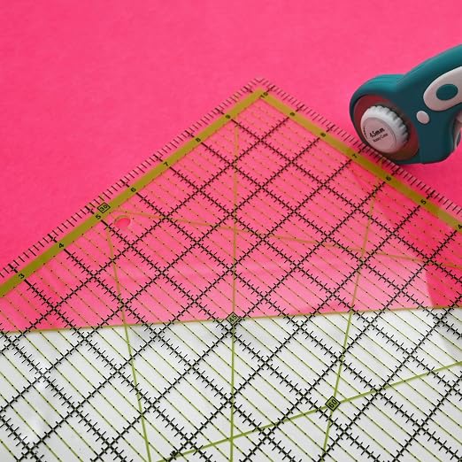 Quilting Rulers, Sewing Ruler, 4 Piece Acrylic Square Quilting Templates - Image 6