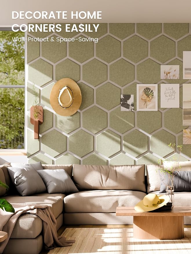 Fluxynara Hexagon Cork Board Alternative - Image 6