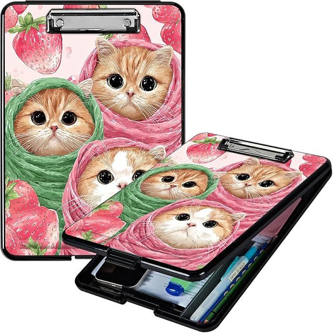 Heavy Duty Storage Clipboard, Slim Nursing Clipboard by Unknown