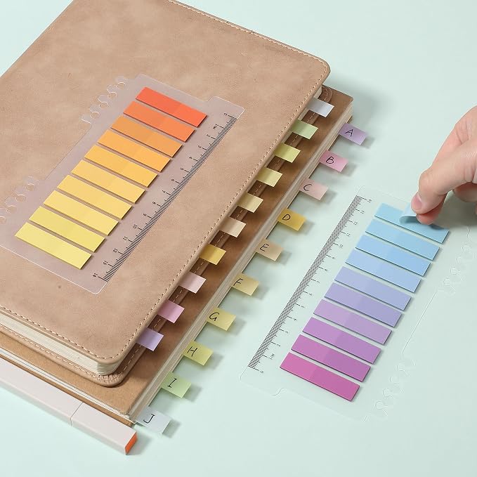 Mr. Pen- Colorful Sticky Tabs, Translucent Page Markers | Water-Resistant Book - Image 8