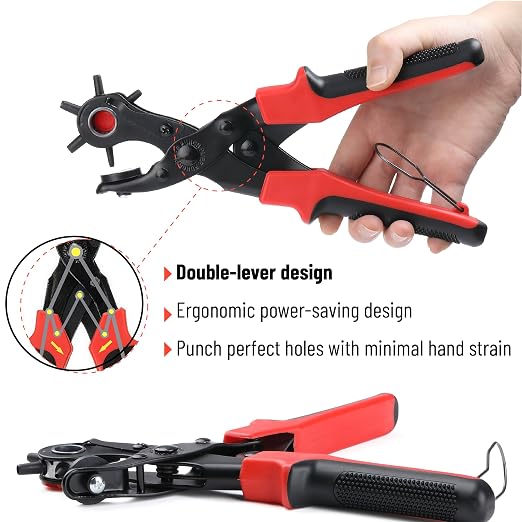 UNCO- Leather Hole Punch Tool Set - Image 4