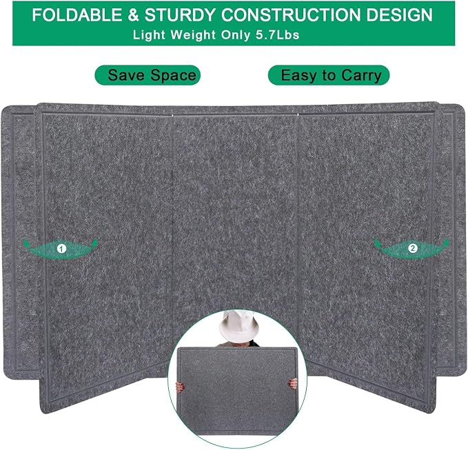 Extra Large Bulletin Board, 96 X 48 inches Cork Board - Image 7