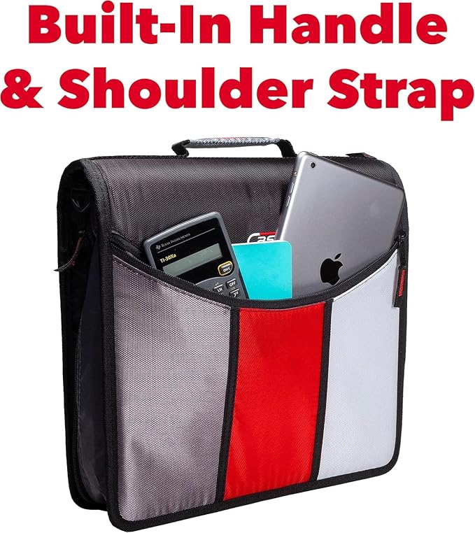 Case-it The Mighty Zip Tab Zipper Binder - Image 8