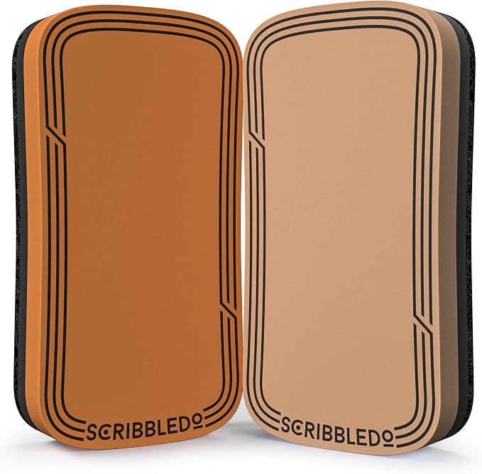 SCRIBBLEDO Boho Magnetic Dry Erase Eraser by Scribbledo