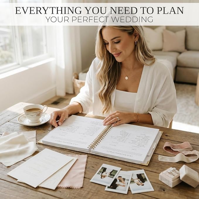 Beautiful Wedding Planner Book and Organizer - Image 3