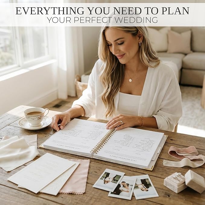 Beautiful Wedding Planner Book and Organizer - Image 3