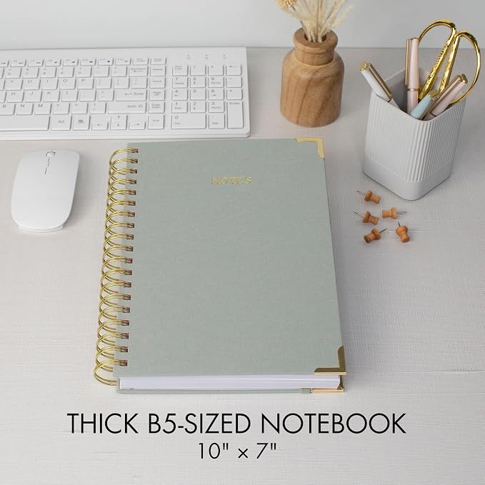 Aesthetic Thick Spiral Notebook Journal - Image 4