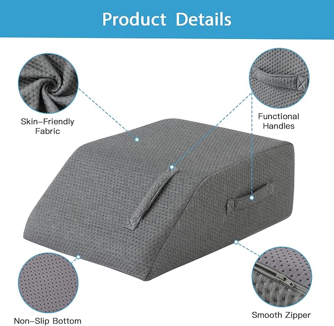 MEGCXIT Leg Pillow Elevation Blood Circulation, Leg Wedge - Image 3