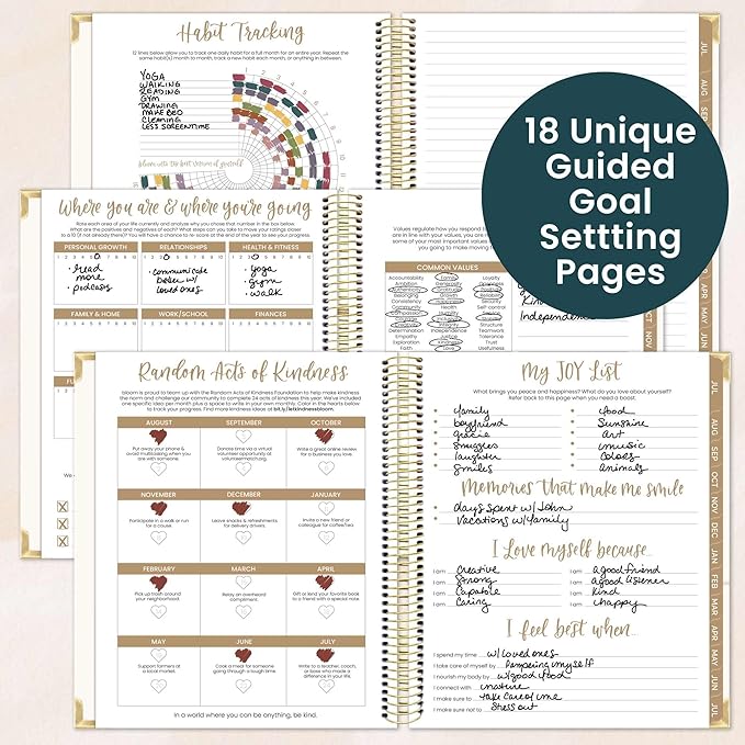 bloom daily planners 2026-2027 Hardcover Academic Year Goal & Vision Planner - Image 5