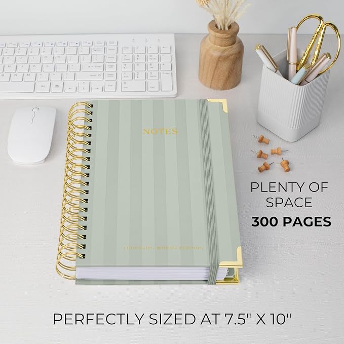 Aesthetic Thick Spiral Notebook - Image 2