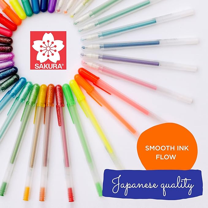 SAKURA Gelly Roll Moonlight 10 Pastel & Opaque Gel Pens - Image 6