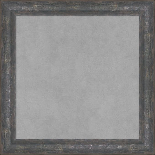 Amanti Art Grey Framed Magnetic Board 19x19 Small Vision Board by AmantiArt