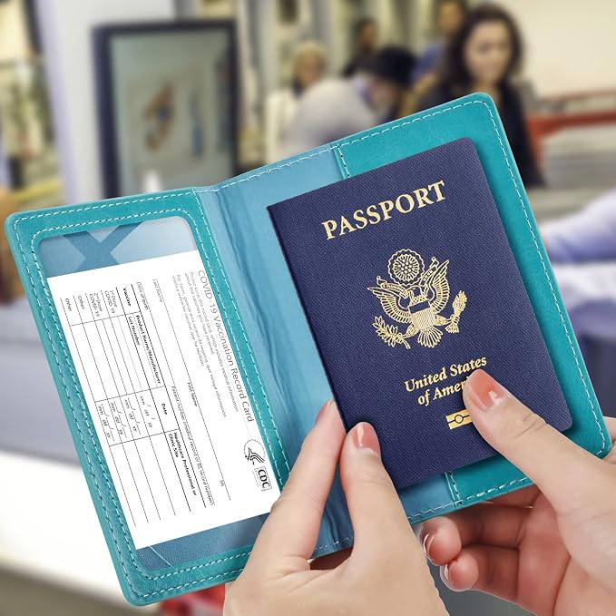 Passport and Vaccine Card Holder Combo - Image 2