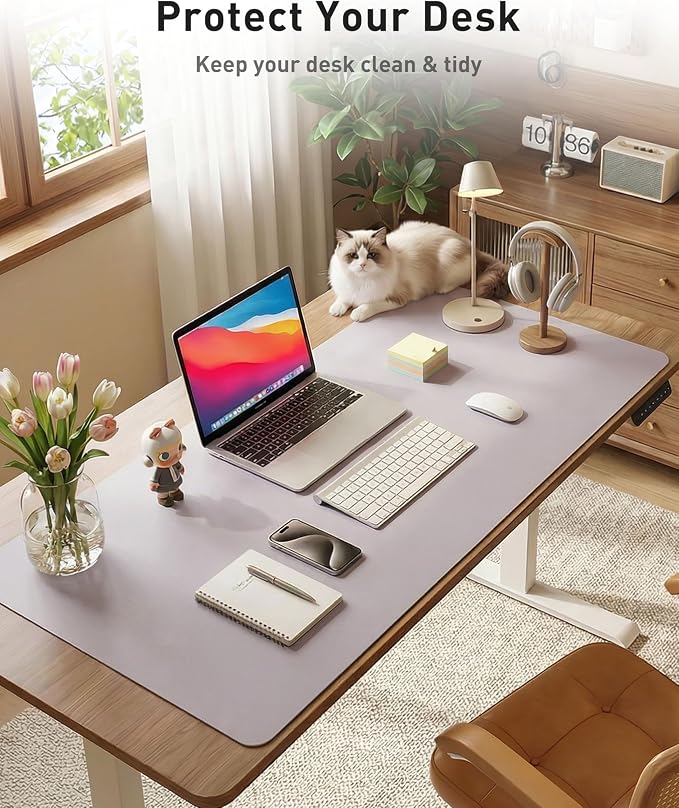 Aothia Faux Leather Desk Mat - Image 3