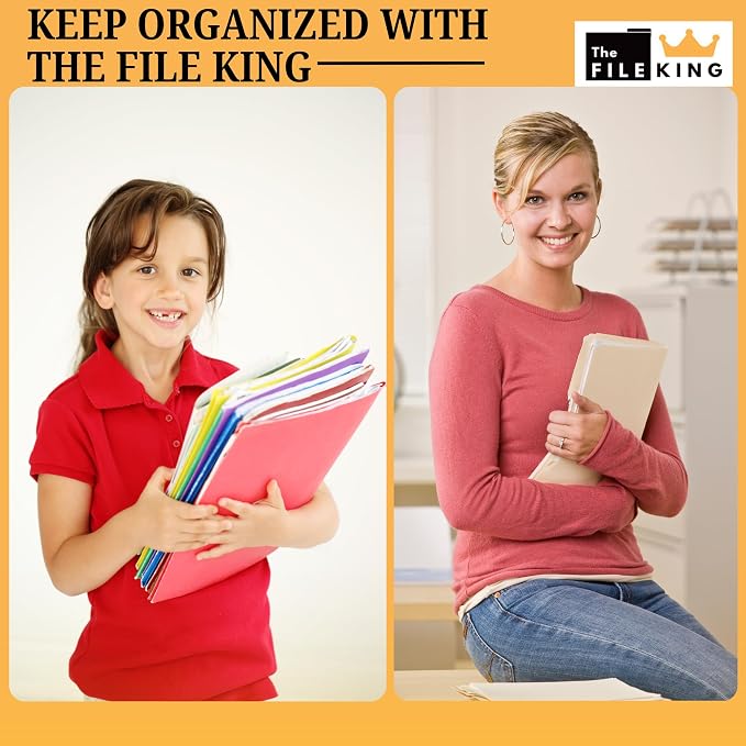 The File King Expanding Accordion File Folder | Letter Size | Box of 50 - Image 6